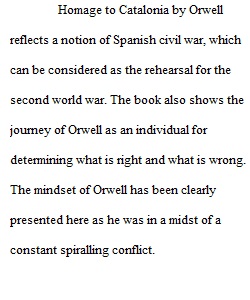 Homage to Catalonia by Orwell